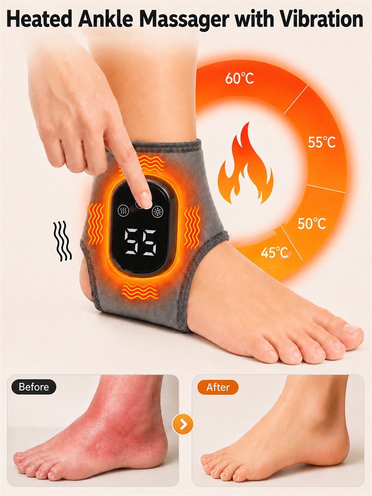Wrist Wrap Support - Massaggiatore Elettrico per Caviglia e Polso