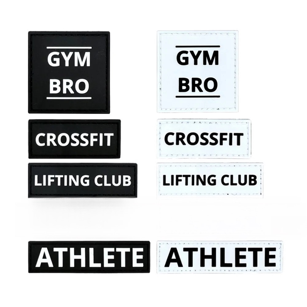 Crossfit Training Gear - Distintivo per toppe per atleti fitness