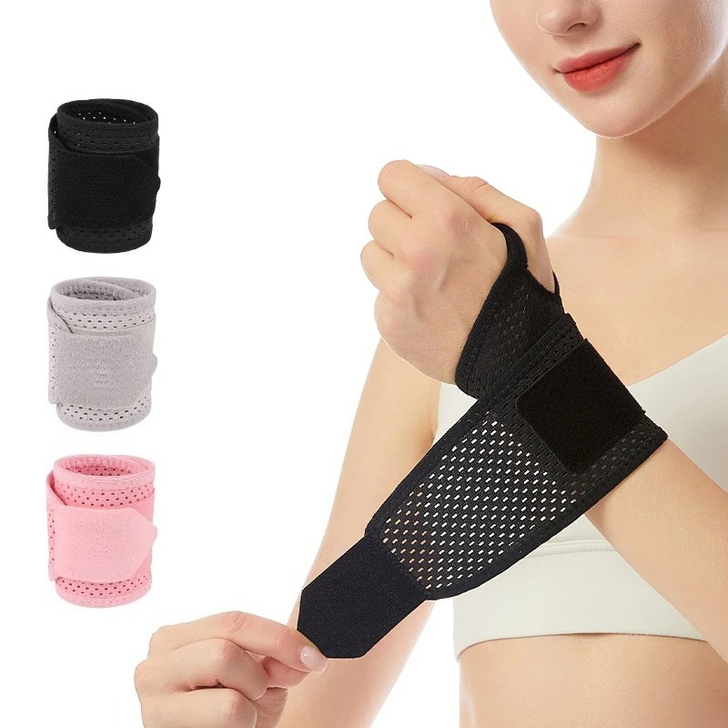 Wrist Wrap Support - Supporto per Polso in Rete Traspirante,